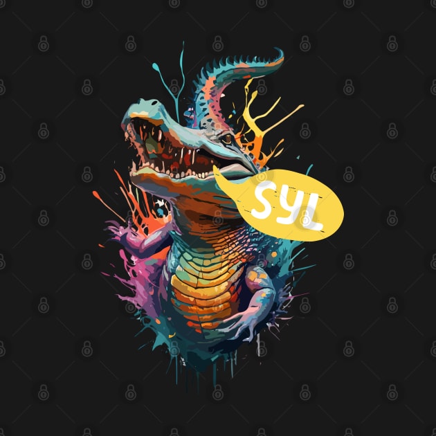 SYL - See You Later, Alligator by Janickek Design