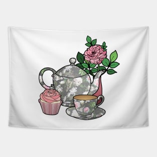 Tea Rose Tapestry