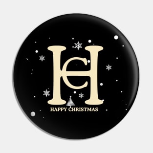 Happy Christmas Pin