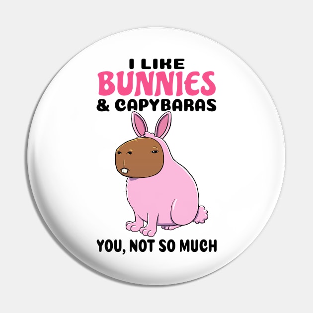 I Like Bunnies and Capybaras you not so much Pin by capydays