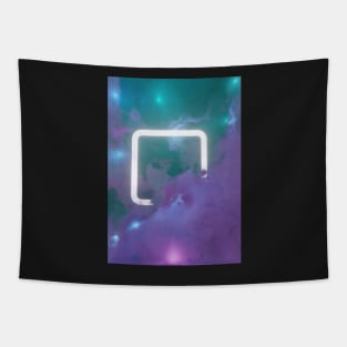 PlayStation Nebula Art - Square Tapestry