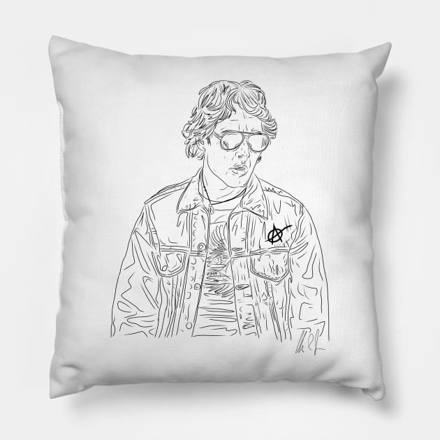 Wet Hot American Summer: Andy [Outline] Pillow by 51Deesigns