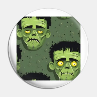 Halloween Monsters 7 - Frankenstein Pin