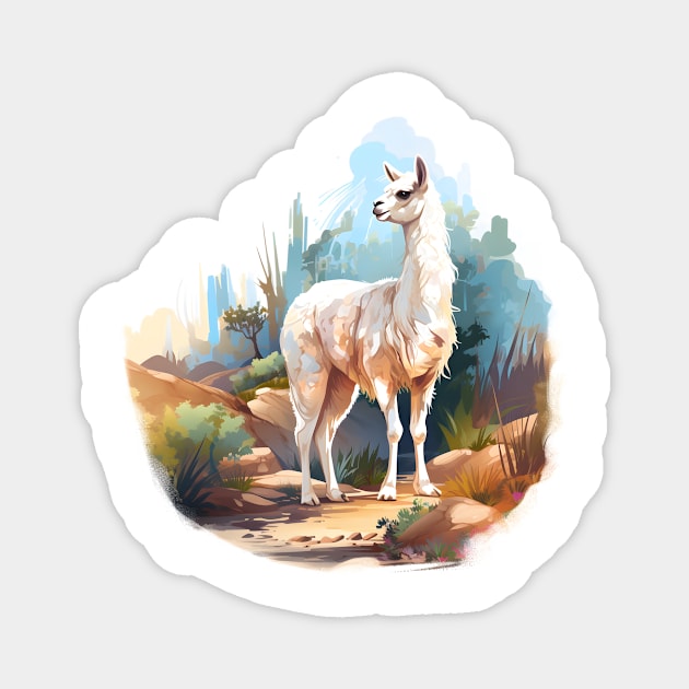 Lama Lover Magnet by zooleisurelife