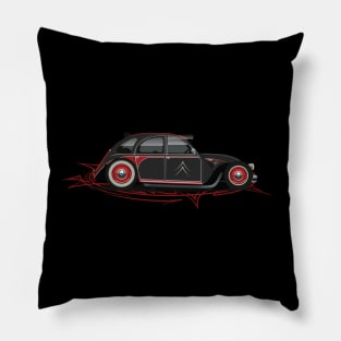 2CV Hot Rod Pillow