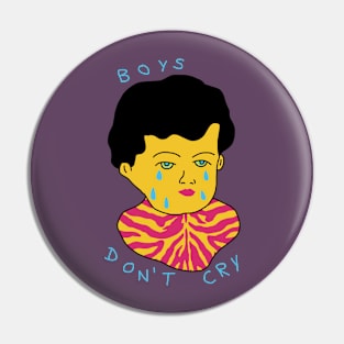 Boys Don't Cry 2 Dark Tee Pin