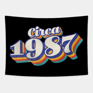 1987 Birthday! Tapestry