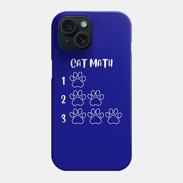 Cat Math Phone Case by vwagenet