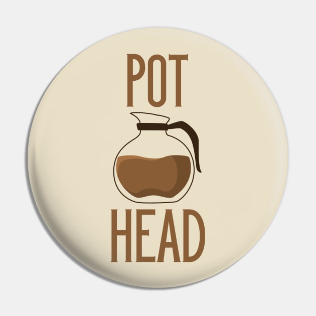 Pot Head Pin by Cosmo Gazoo