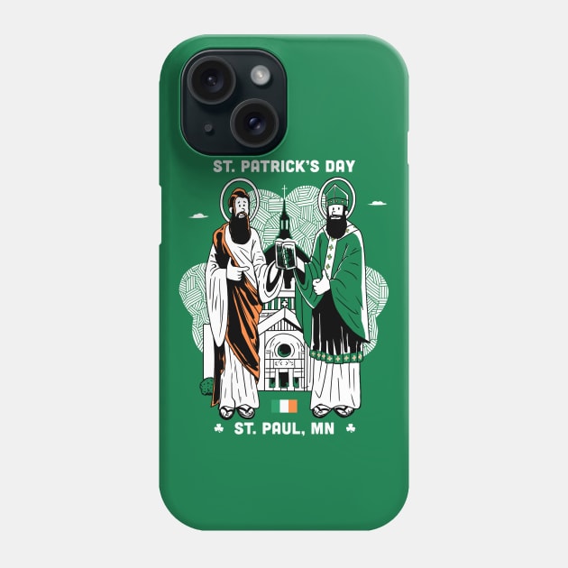 St. Patrick's Day, St. Paul, Minnesota Phone Case by mjheubach