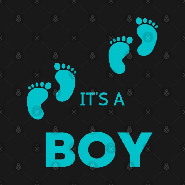 Ahoy it's a boy " new mom gift" & "new dad gift" "it's a boy pregnancy" newborn, mother of boy, dad of boy gift by Maroon55