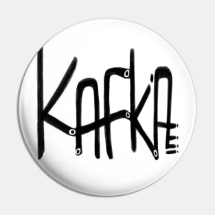 Kafka, German writer, Franz Kafka Pin