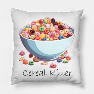 Cereal Killer Pillow