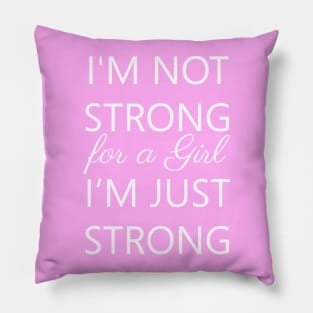 I'm Strong Pillow