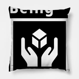 Human being - handle with care Pillow