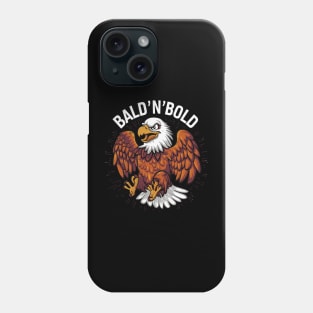 Bald hair Phone Case