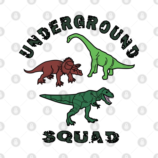 Dinosaur squad by Brunaesmanhott0