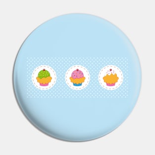 Cupcakes Pin