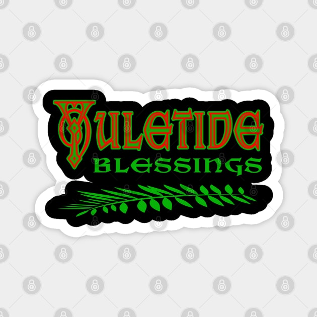 Yuletide Graphic Magnet by LupiJr