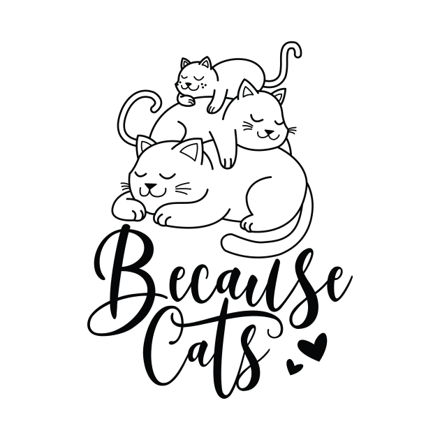 because cats by mankjchi
