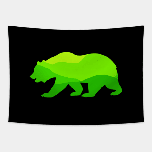 green mountain bear grizzly Tapestry