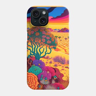 Colorful Landscape Desert Phone Case