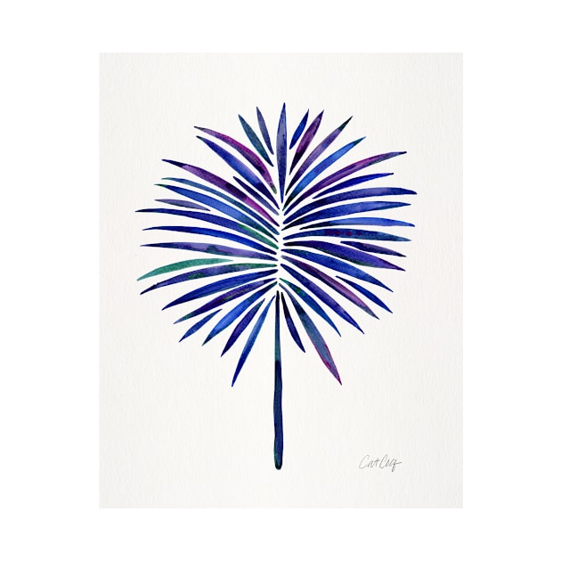 fan palm indigo by CatCoq