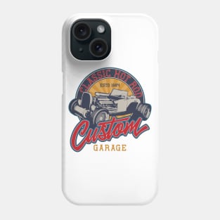 Classic Hot Rod Custom Garage 1984 Phone Case