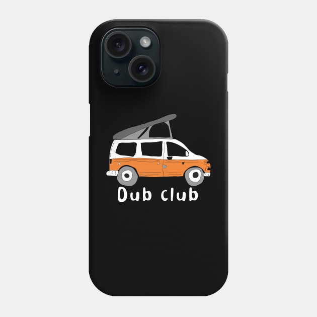 Dub club Phone Case by Suzy Shackleton felt artist & illustrator