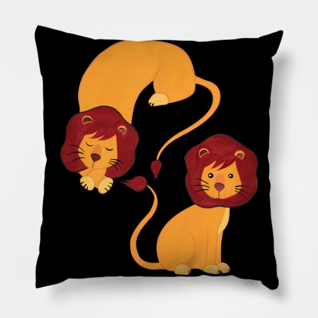 The lion sleeps tonight Pillow by estudioanzol