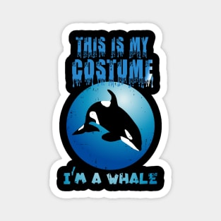 This Is My Whale Costume Funny Halloween Magnet