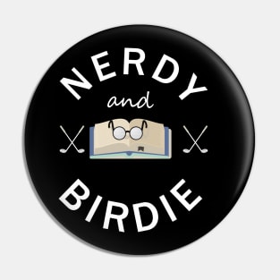 Nerdy and birdie Pin