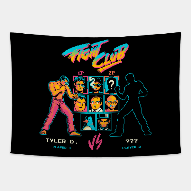 Fight Club Tapestry by mathiole