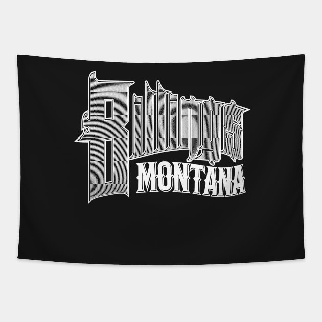 Vintage Billings, MT Tapestry by DonDota