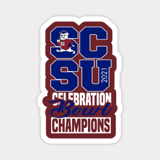 SCSU CHAMPIONS 2021 Magnet