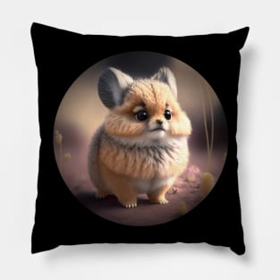 Small but mighty v4 (no text) Pillow