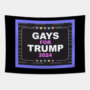 Gays for Trump 2024 Tapestry