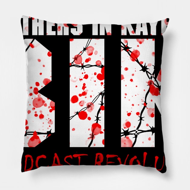 Extreme Revolution Bloody Variant Pillow by Brothers In Kayfabe Podcast