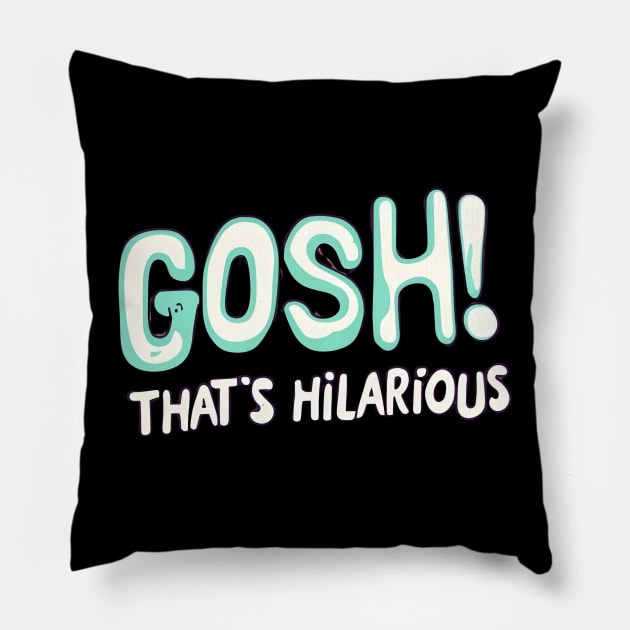 Hilarious ghost Pillow by NomiCrafts