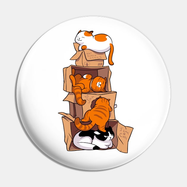 Meow Hostel Pin by Scud"