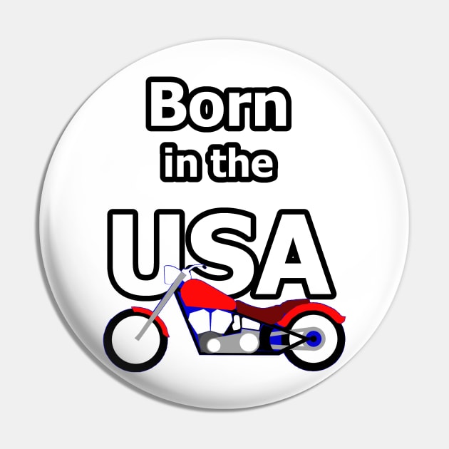 Born in the USA Pin by denip