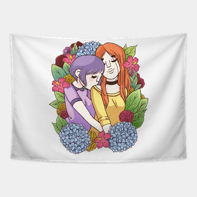 Spring Love Tapestry by LabRat