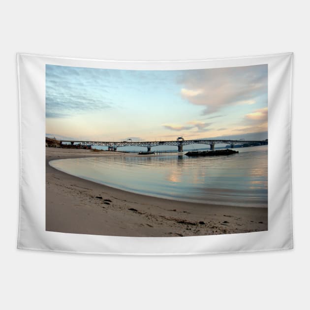 Yorktown Beach Tapestry by tgass