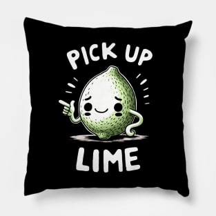 Pick up Line happy Lime Pillow