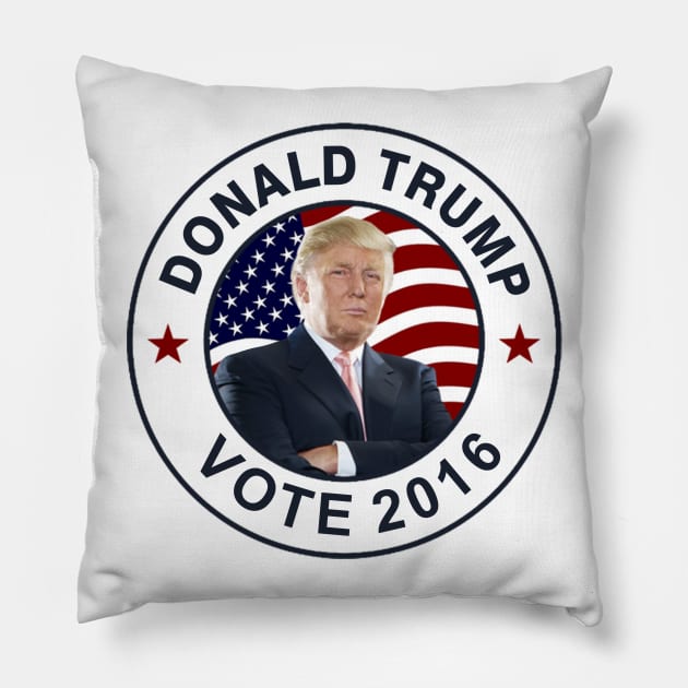 Vote Donald Trump Pillow by ESDesign