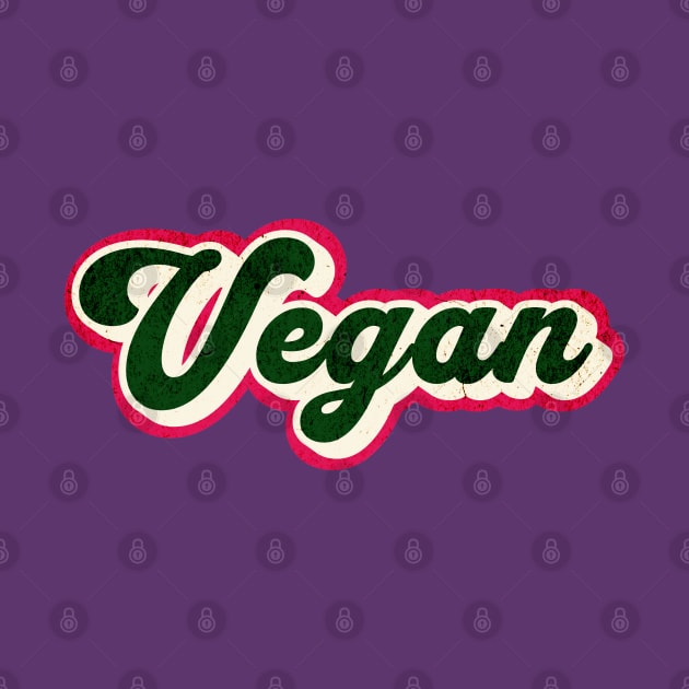 Retro Vegan Graphic Logo by Cult of Seitan