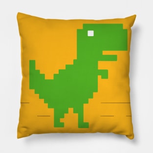 Pixel Dino Pillow