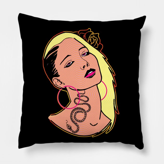 Pleasure (if it feels good, do it) Pillow by BeCreativeHere