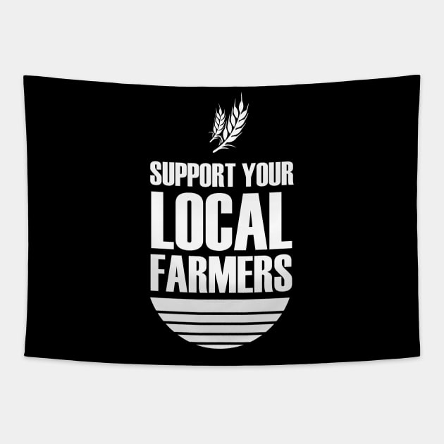 support your local farmers Tapestry by bisho2412