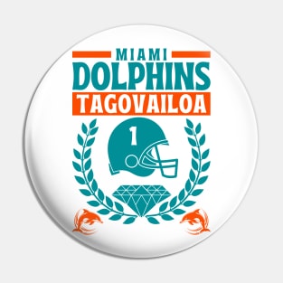 Miami Dolphins Tagovailoa 1 Edition 2 Pin